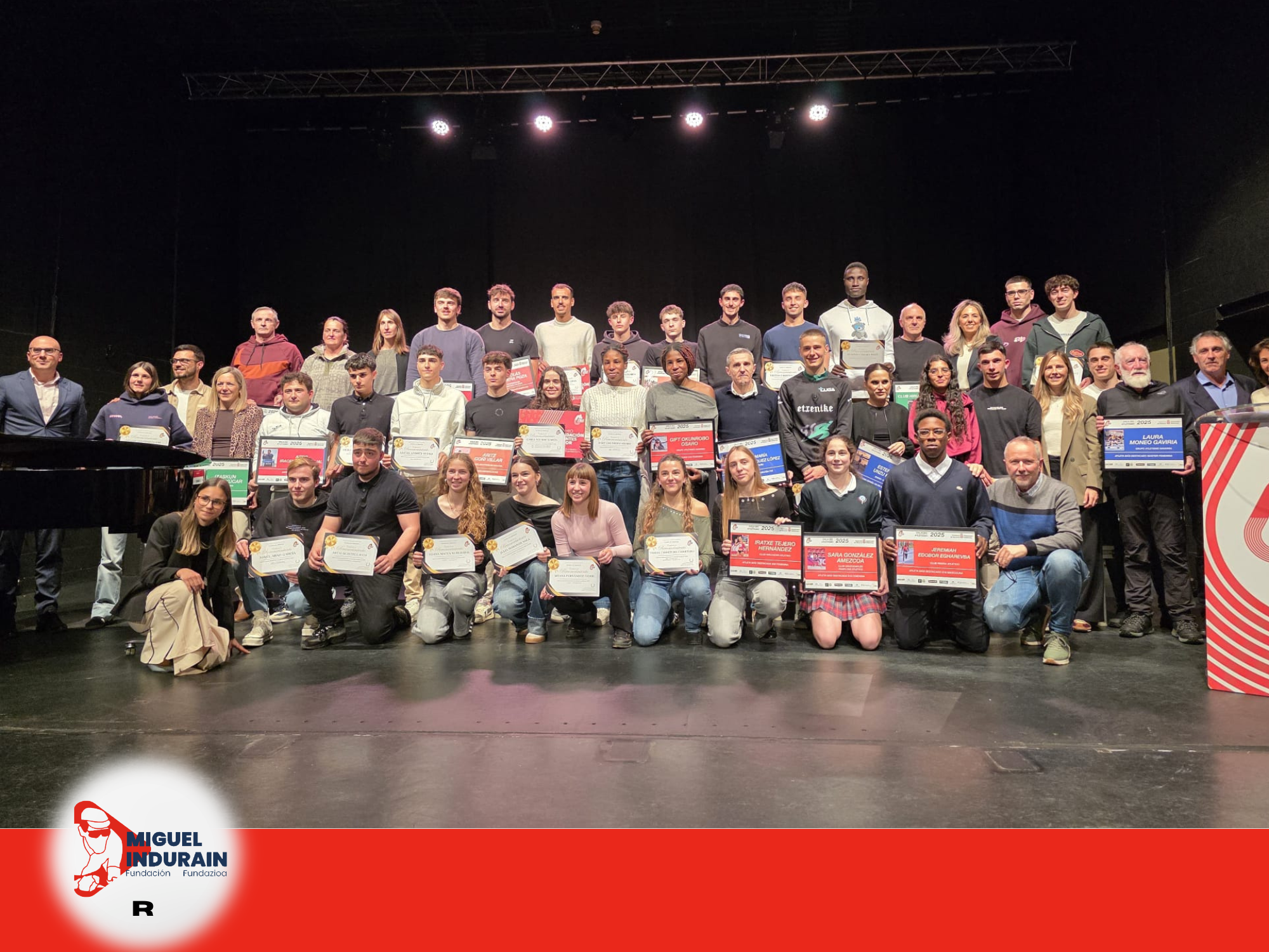 La X Gala del Atletismo Navarro reconoce a los mejores de la temporada 2025